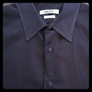 Dkny men’s collared shirt size large